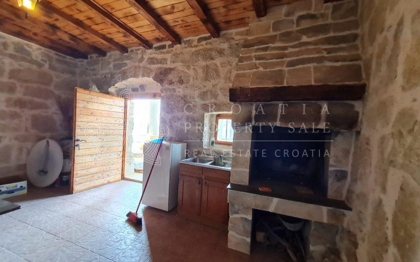Croatia Split area renovated stone house with sea view