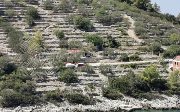 Croatia island Korcula Prigradica sea view land for sale