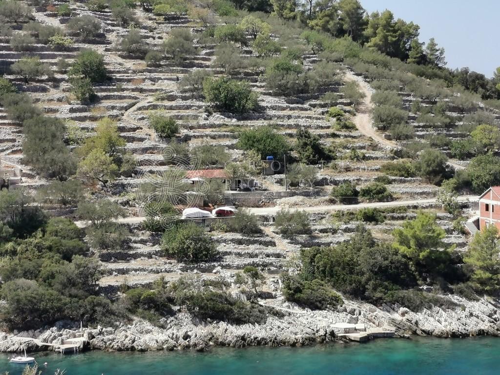 Croatia island Korcula Prigradica sea view land for sale