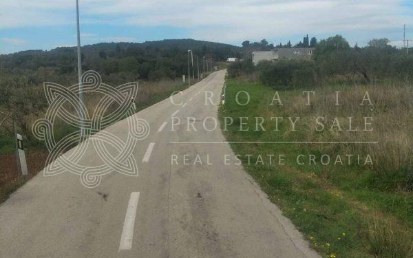 Croatia Hvar island sea view land for sale near beach
