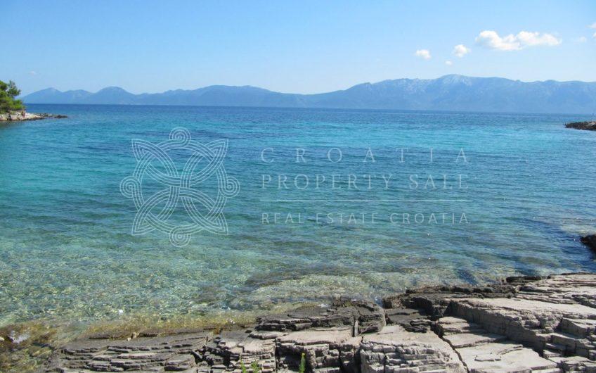 Croatia Hvar island sea view land for sale near beach
