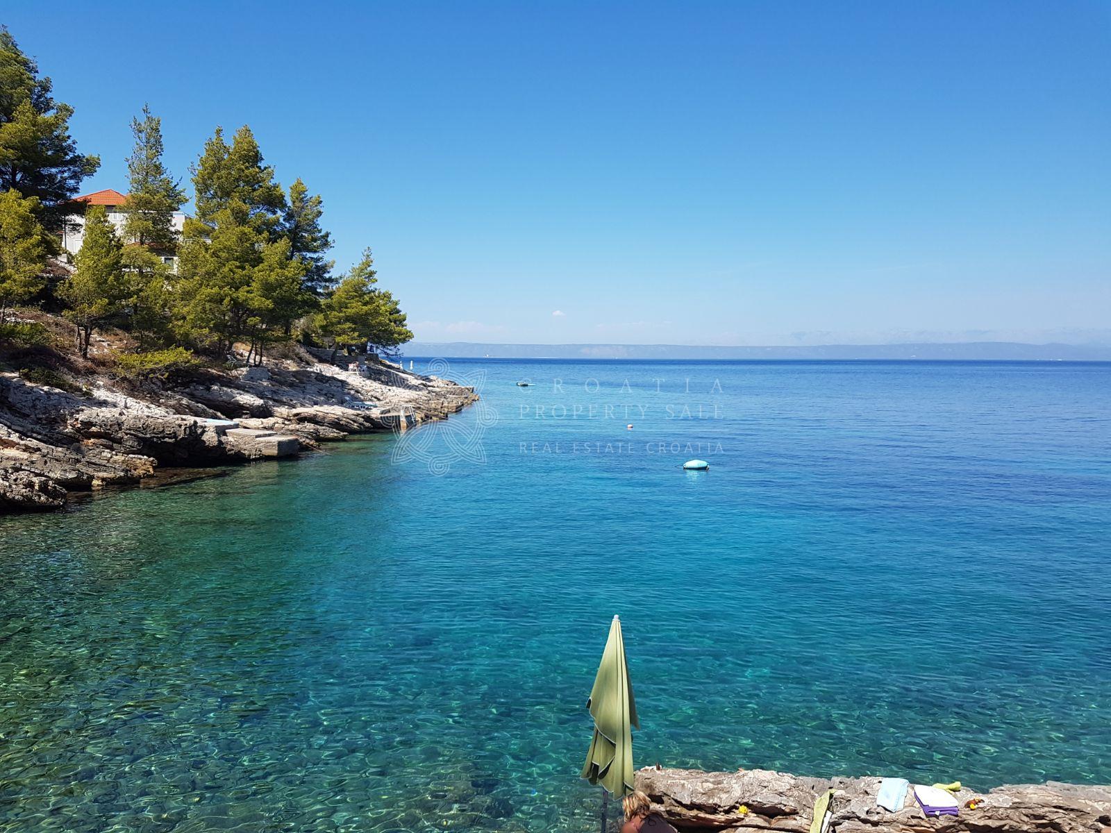 Croatia Korcula Prigradica second row to the sea land for sale