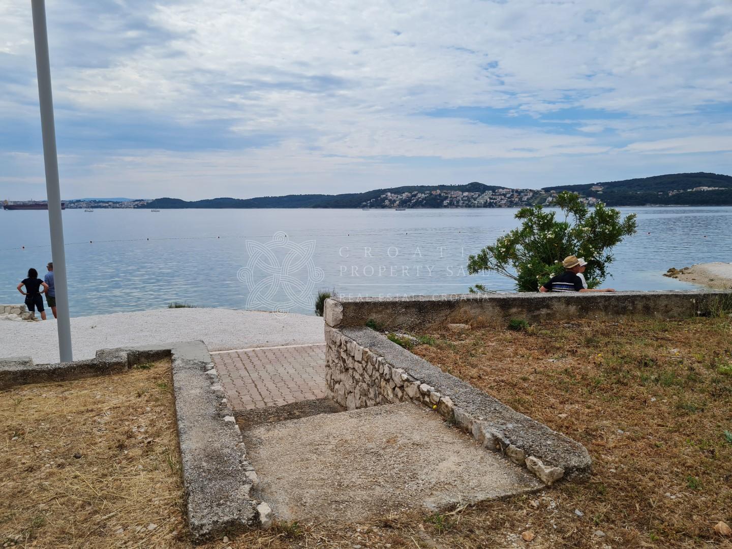 Croatia Trogir Riviera beachfront land for sale