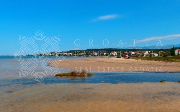 Croatia Zadar Nin Vrsi area building land plot close to the beach sale