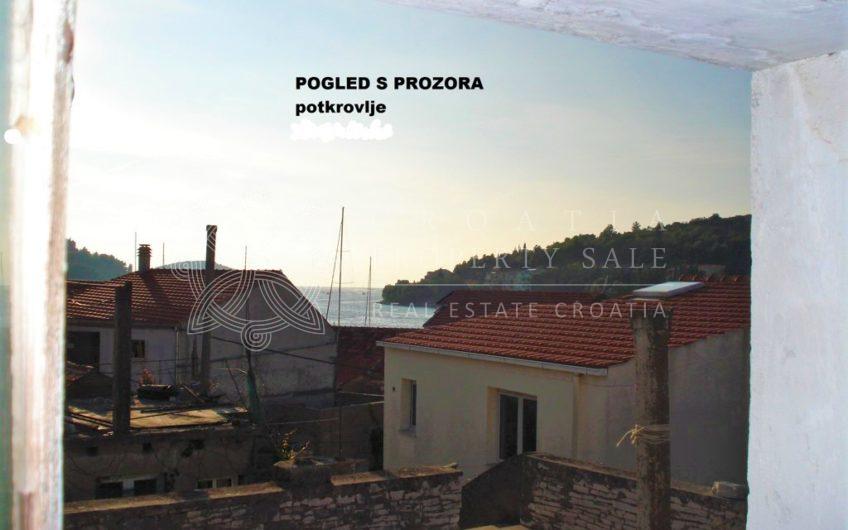 Croatia Korcula island Vela Luka old stone house for sale