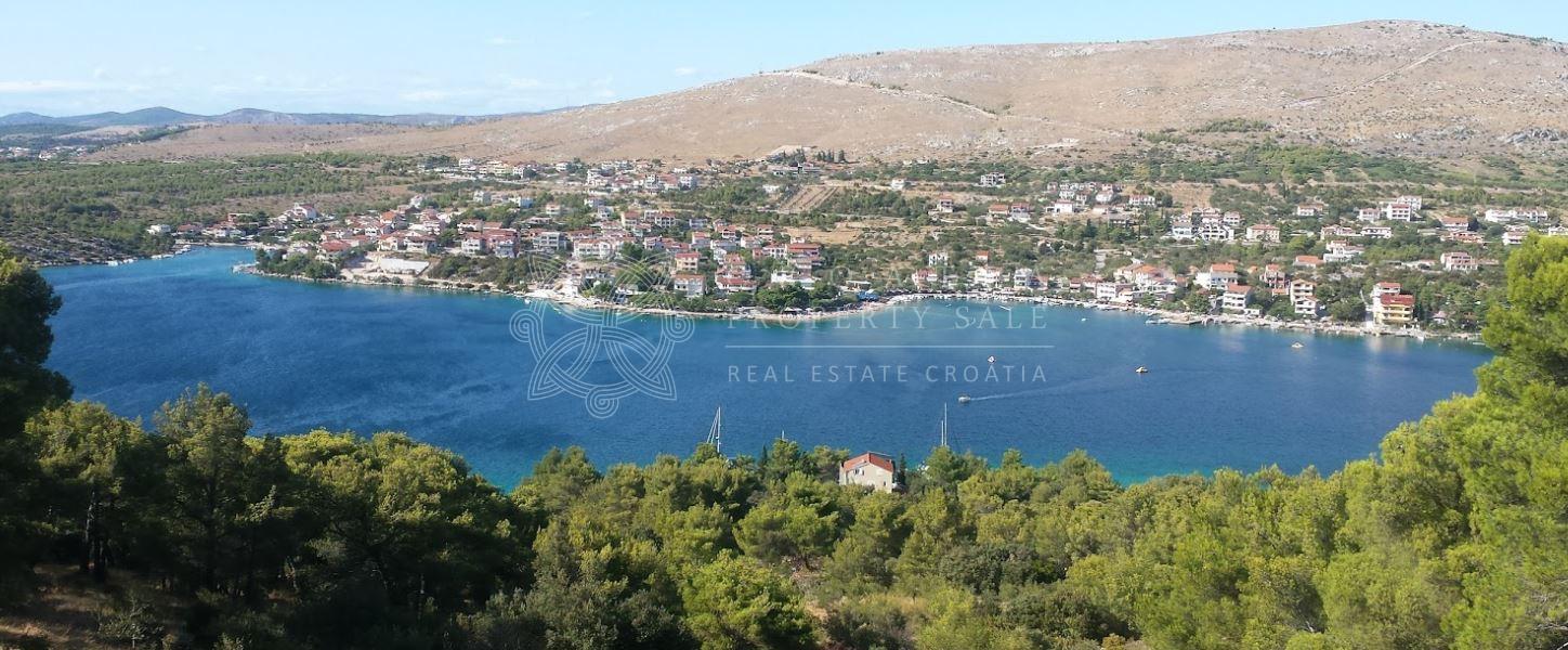 Croatia Sibenik Primosten area waterfront land plot for sale