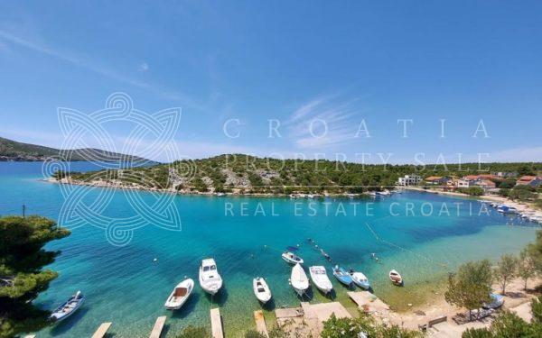 Croatia Sibenik Primosten area waterfront land plot for sale