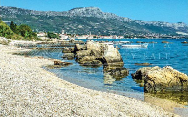 Croatia Trogir area Beachfront land for sale