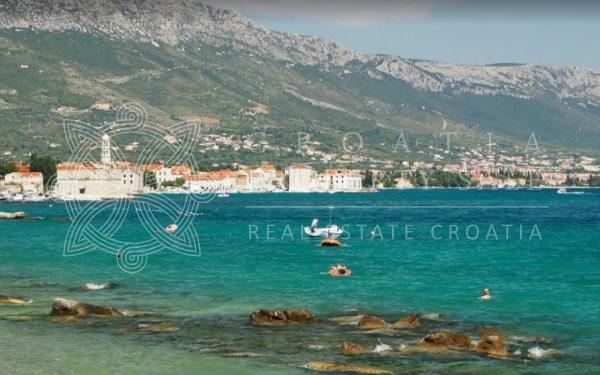 Croatia Trogir area Beachfront land for sale