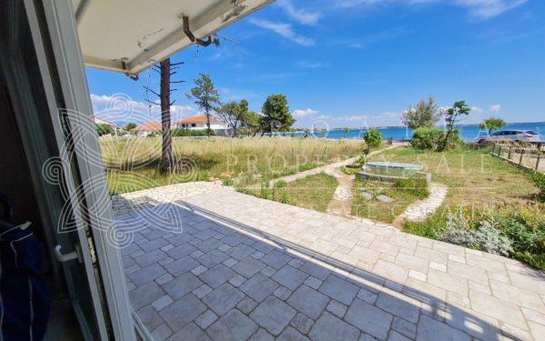 Croatia Zadar area seafront house for sale in greenery