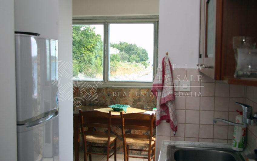 Croatia Zadar area waterfront stone house with boat mooring for sale