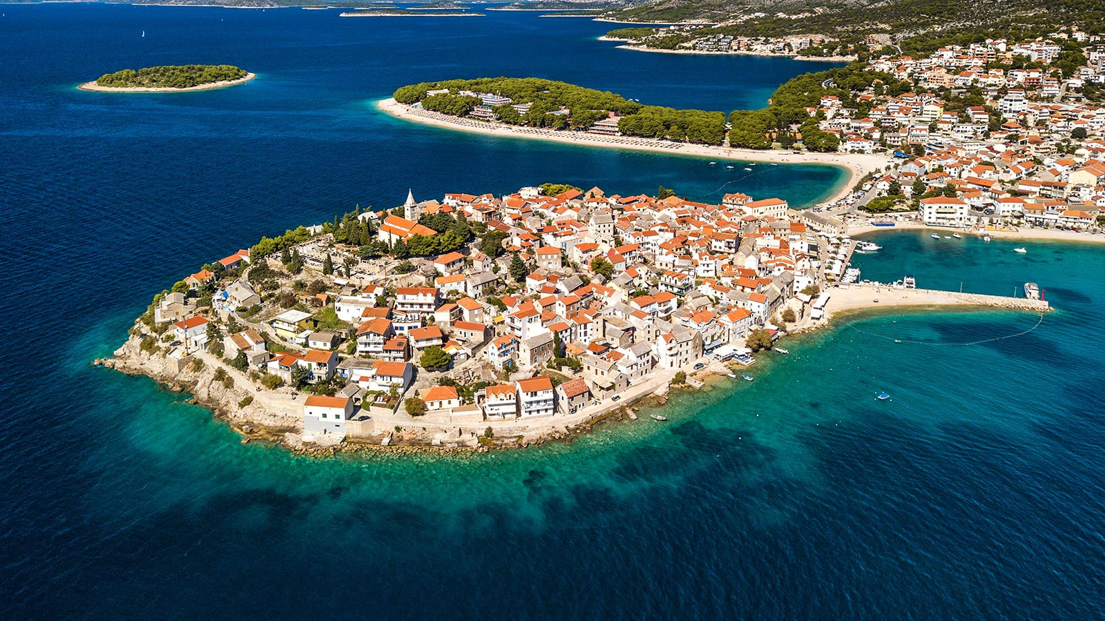 Croatia Sibenik Primosten Beachfront house for sale Real Estate Croatia