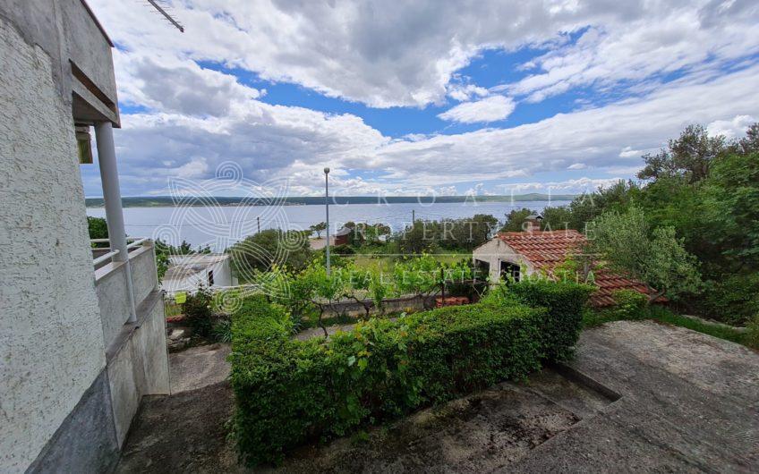 Croatia Zadar Posedarje area seaside house for sale with panoramic sea view