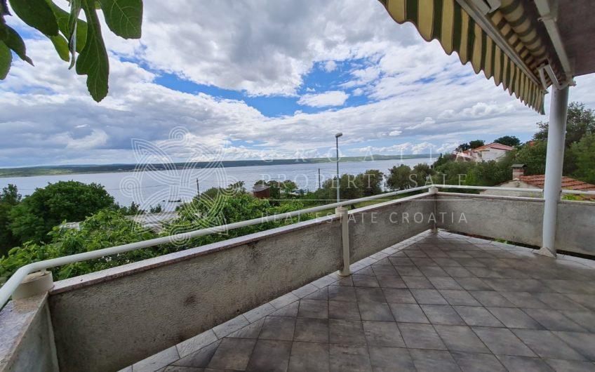 Croatia Zadar Posedarje area seaside house for sale with panoramic sea view