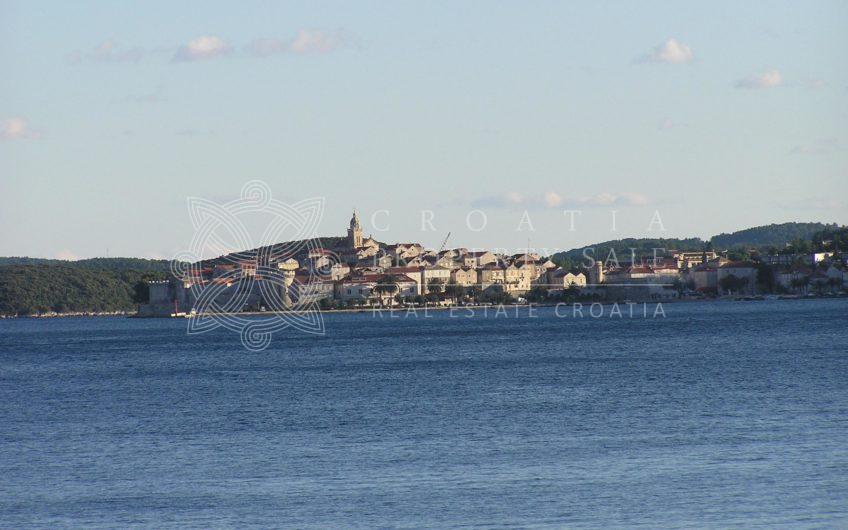 Waterfront stone house for sale Orebic area Peljesac Croatia