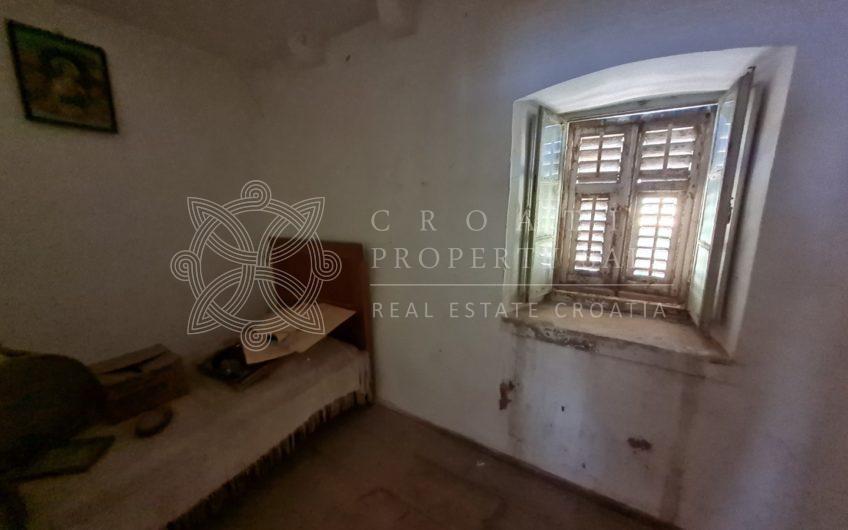 Waterfront stone house for sale Orebic area Peljesac Croatia