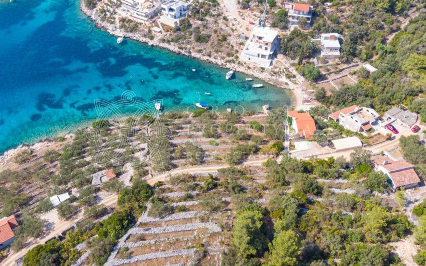 Croatia Korcula island seaside land for sale