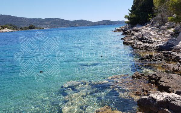 Croatia Korcula island seaside land for sale
