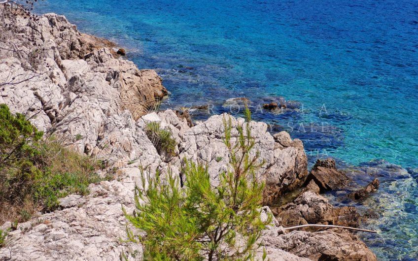 Croatia Korcula island waterfront house for sale with boat mooring
