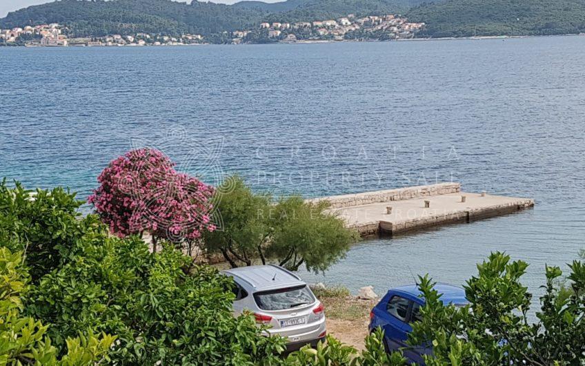 Croatia Orebic area waterfront stone house for sale