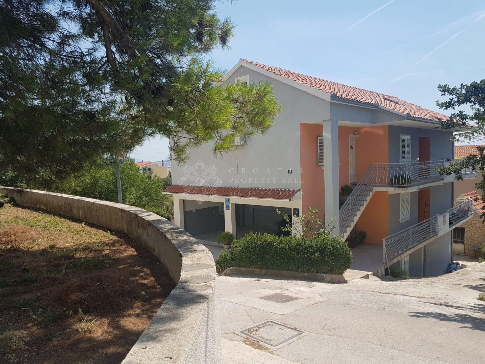 Croatia Trogir area apartment sea view house for sale
