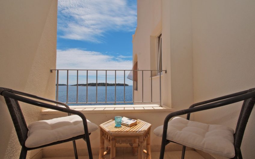 Croatia Korcula island frontline villa for sale directly on the beach