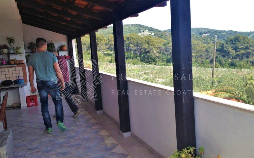 Croatia Solta island villa with pool by the sea for sale