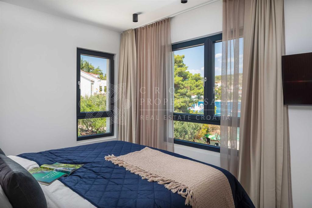 Croatia Trogir area modern beach villa for sale