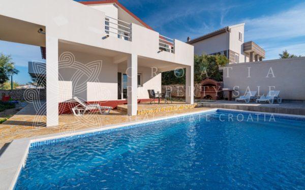 Croatia Zadar area seafront pool house for sale