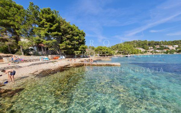 Croatia Korcula island sea view building land plot for sale