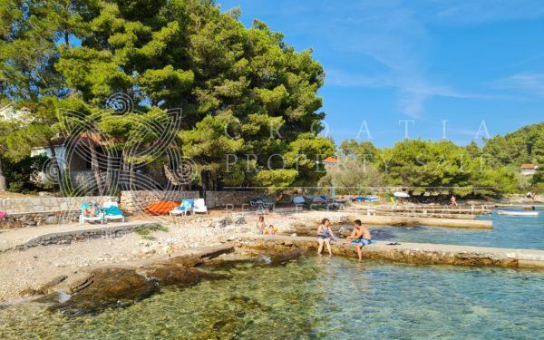 Croatia Korcula island sea view building land plot for sale