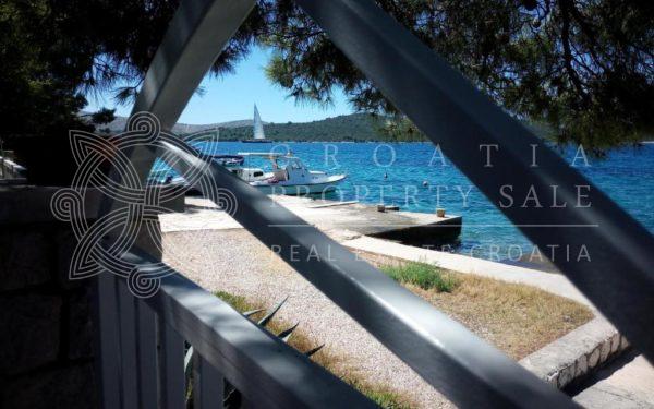 Croatia Sibenik region waterfront residence for sale with boat mooring