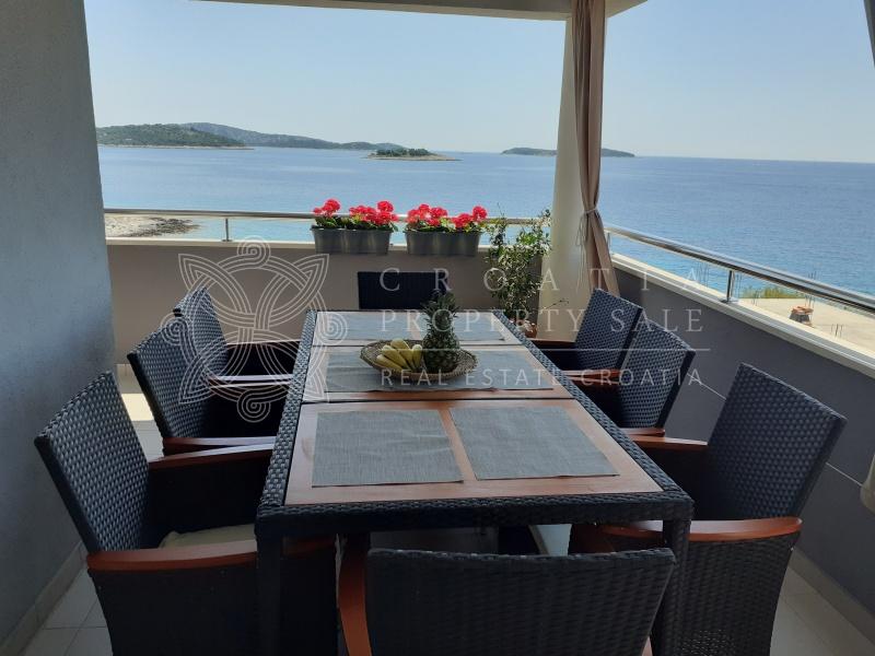 Croatia Trogir Region large beachfront house for sale