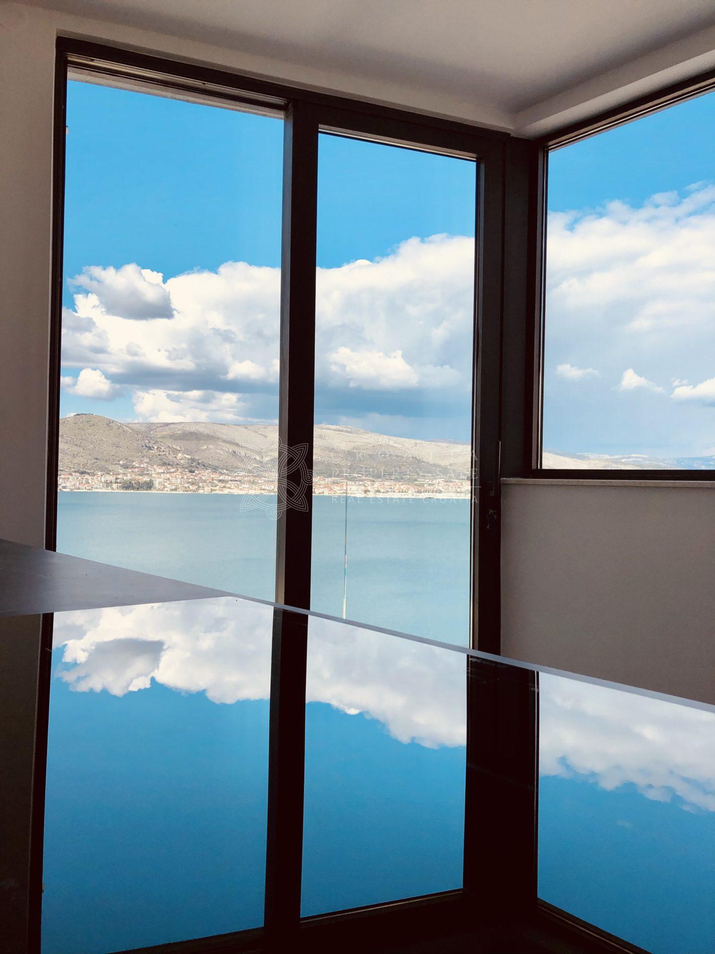 Croatia Trogir area luxury sea view home for sale