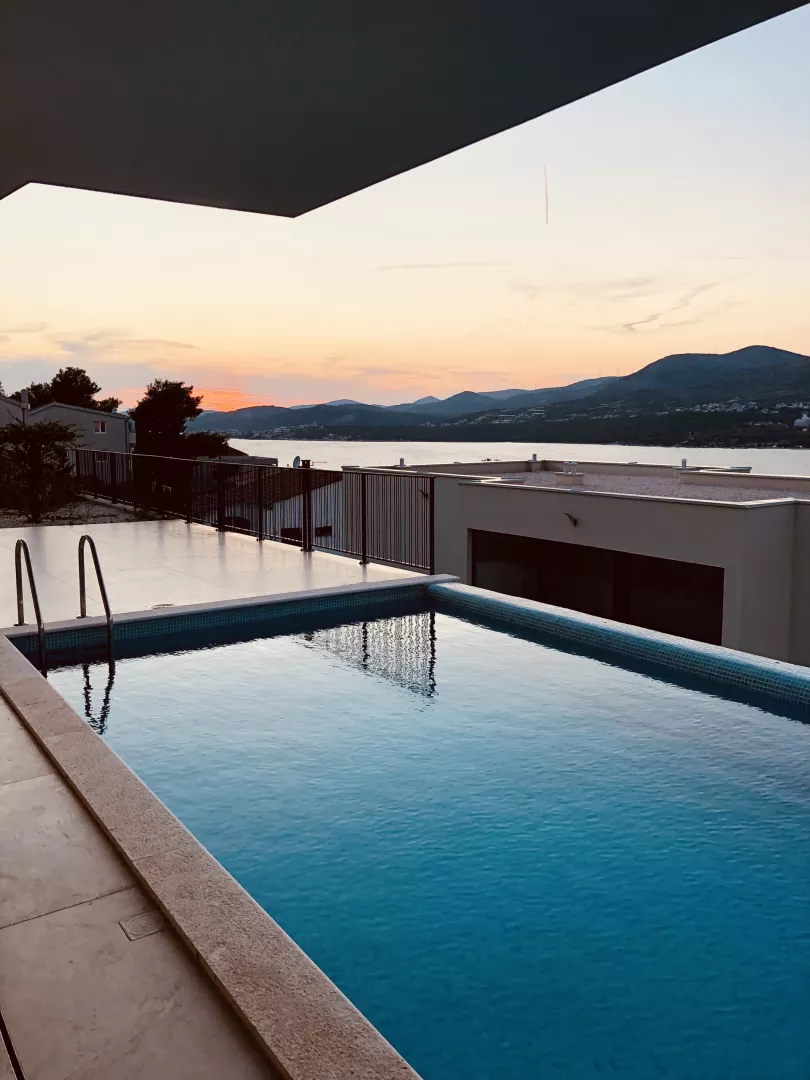 Croatia Trogir luxury villa with pool for sale