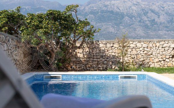 Croatia Zadar area seafront pool house buy