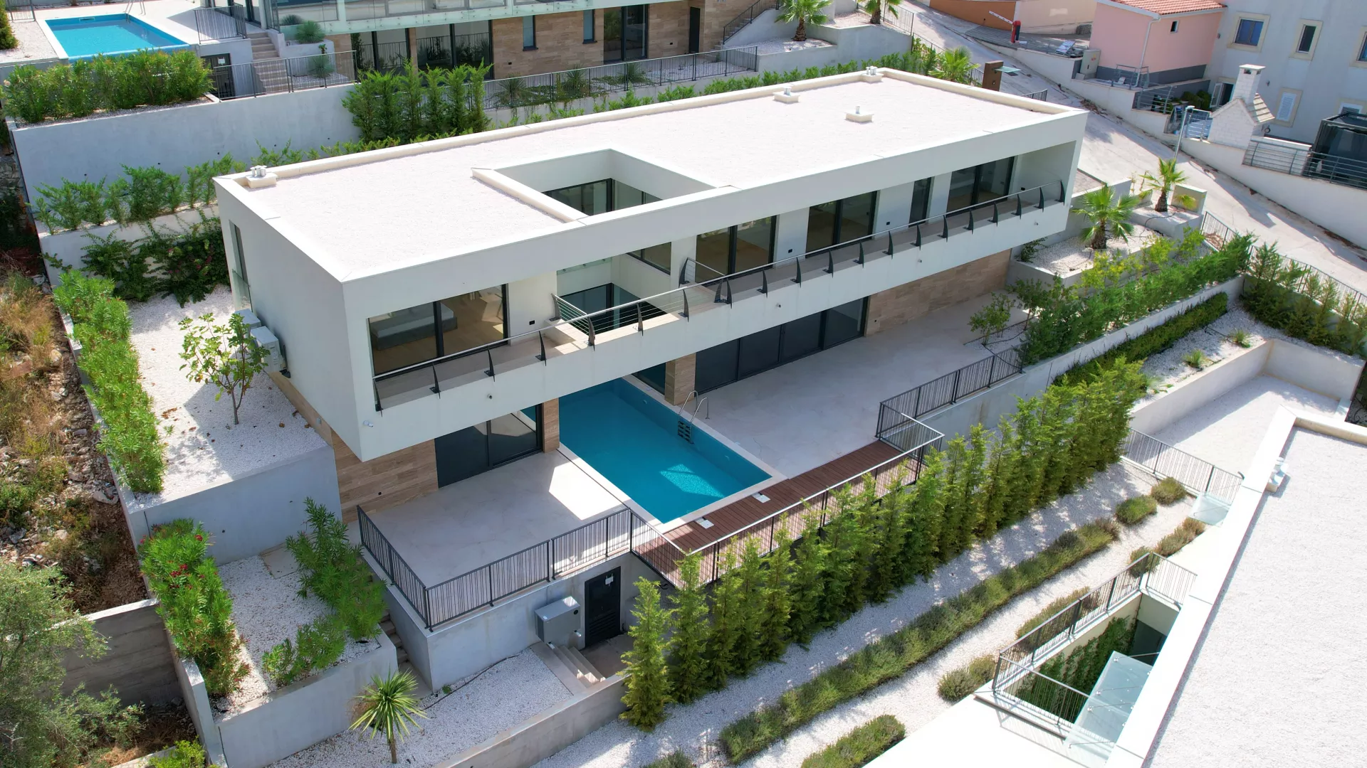 Croatia modern sea view villa with pool for sale