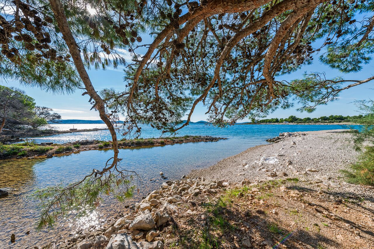 Croatia Sibenik area two seafront villas with pool for sale Real Estate