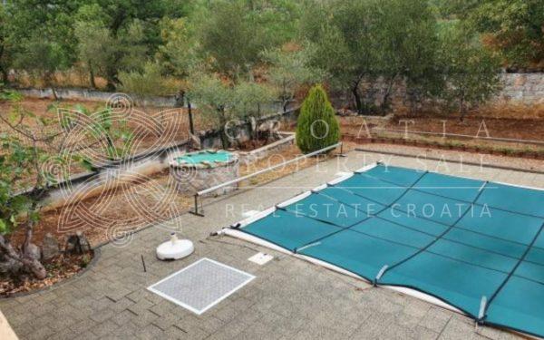 Croatia Zadar region sea view residence with pool for sale