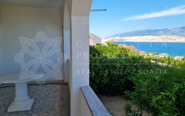 Croatia Pag island house with panoramic sea view for sale