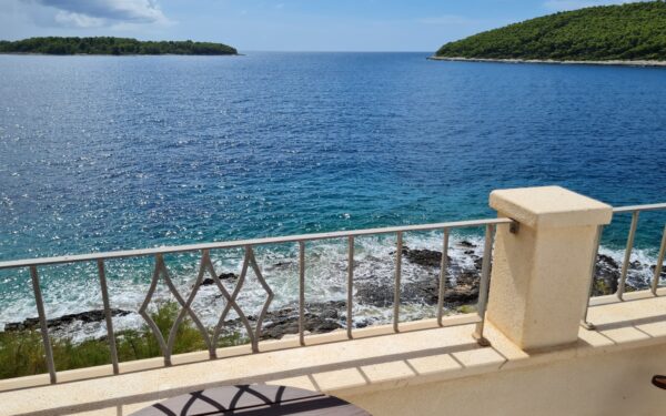 Croatia Korcula first row beach villa for sale