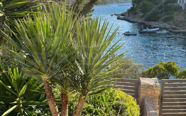 Croatia Korcula island waterfront modern pool villa for sale