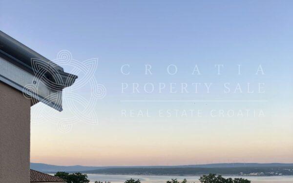 Croatia Zadar area Posedarje vacation sea view house for sale