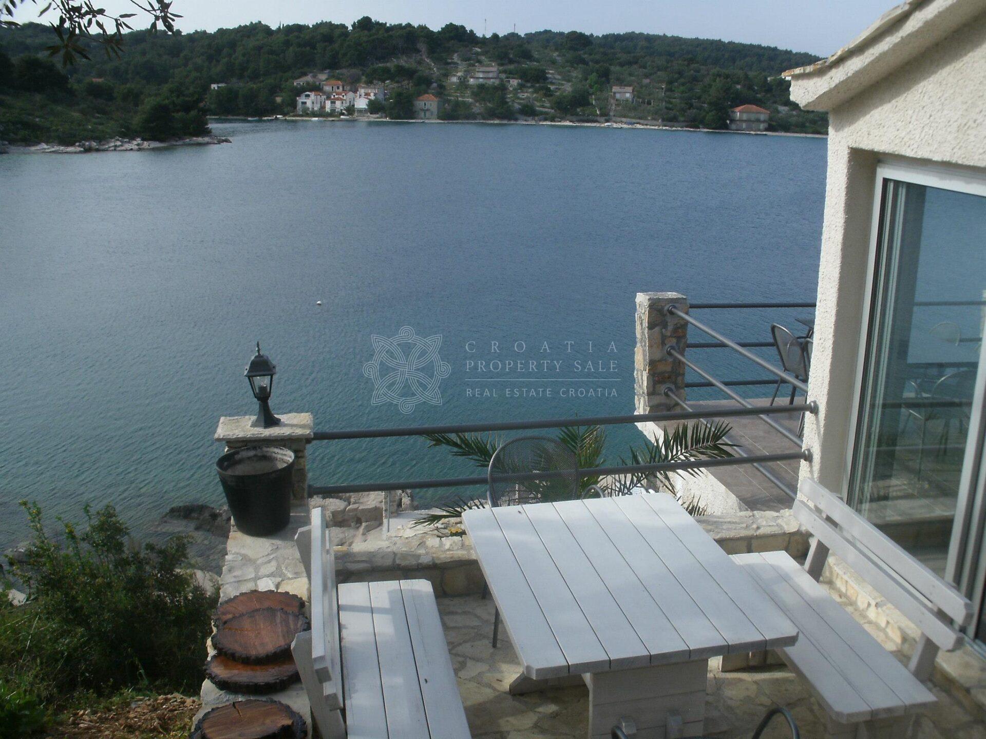 Croatia real estate for sale on the waterfront Solta island