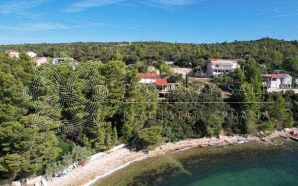Croatia Maslenica Zadar region house for sale 1st row to the sea