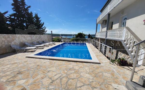 Croatia Zadar area stunning pool residence with panoramic sea views for sale