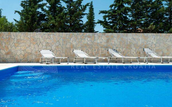 Croatia Zadar area stunning pool residence with panoramic sea views for sale