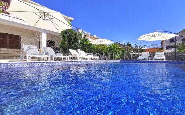 Croatia Orebic area pool villa with sea view for sale