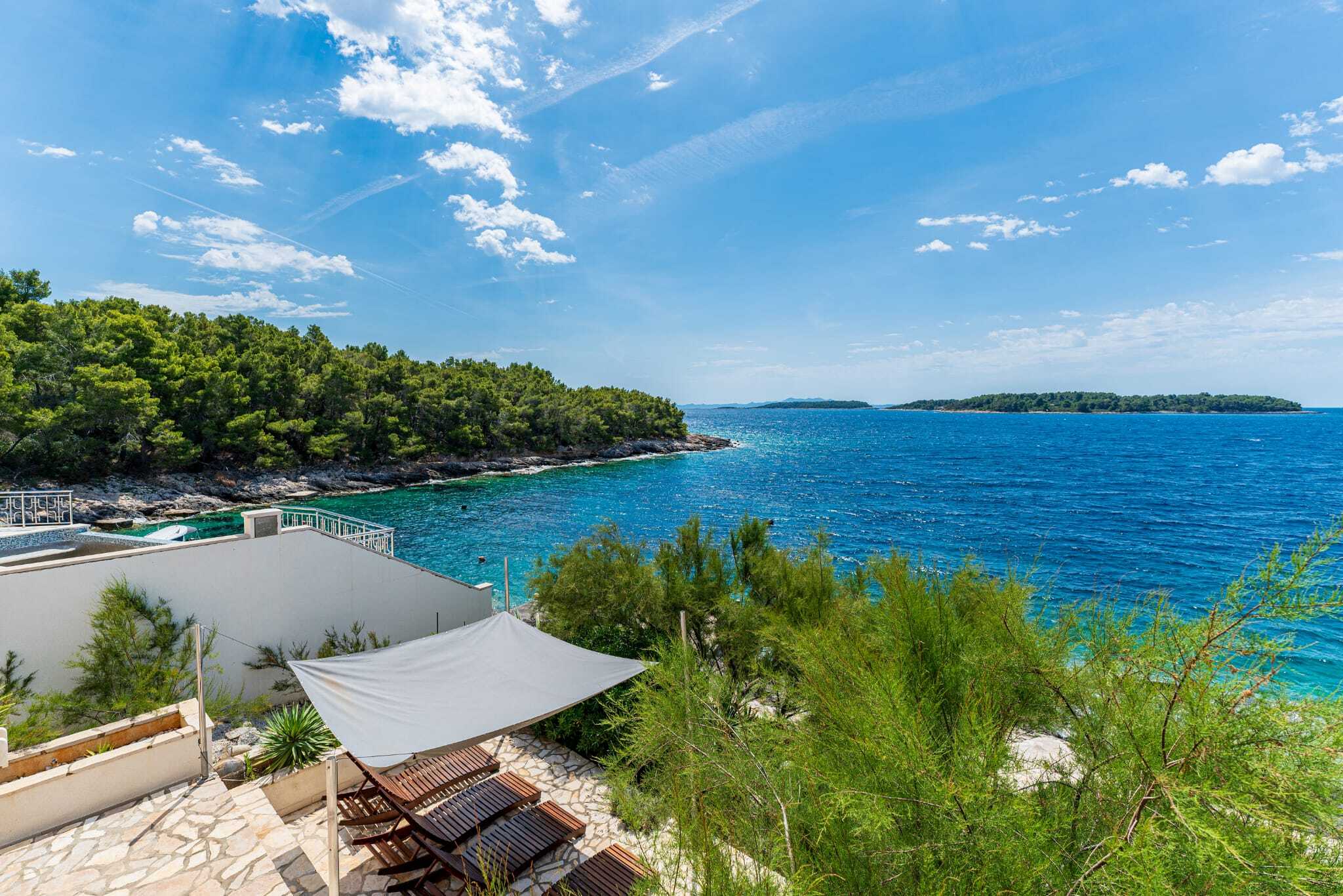 Croatia Korcula island beach villa for sale