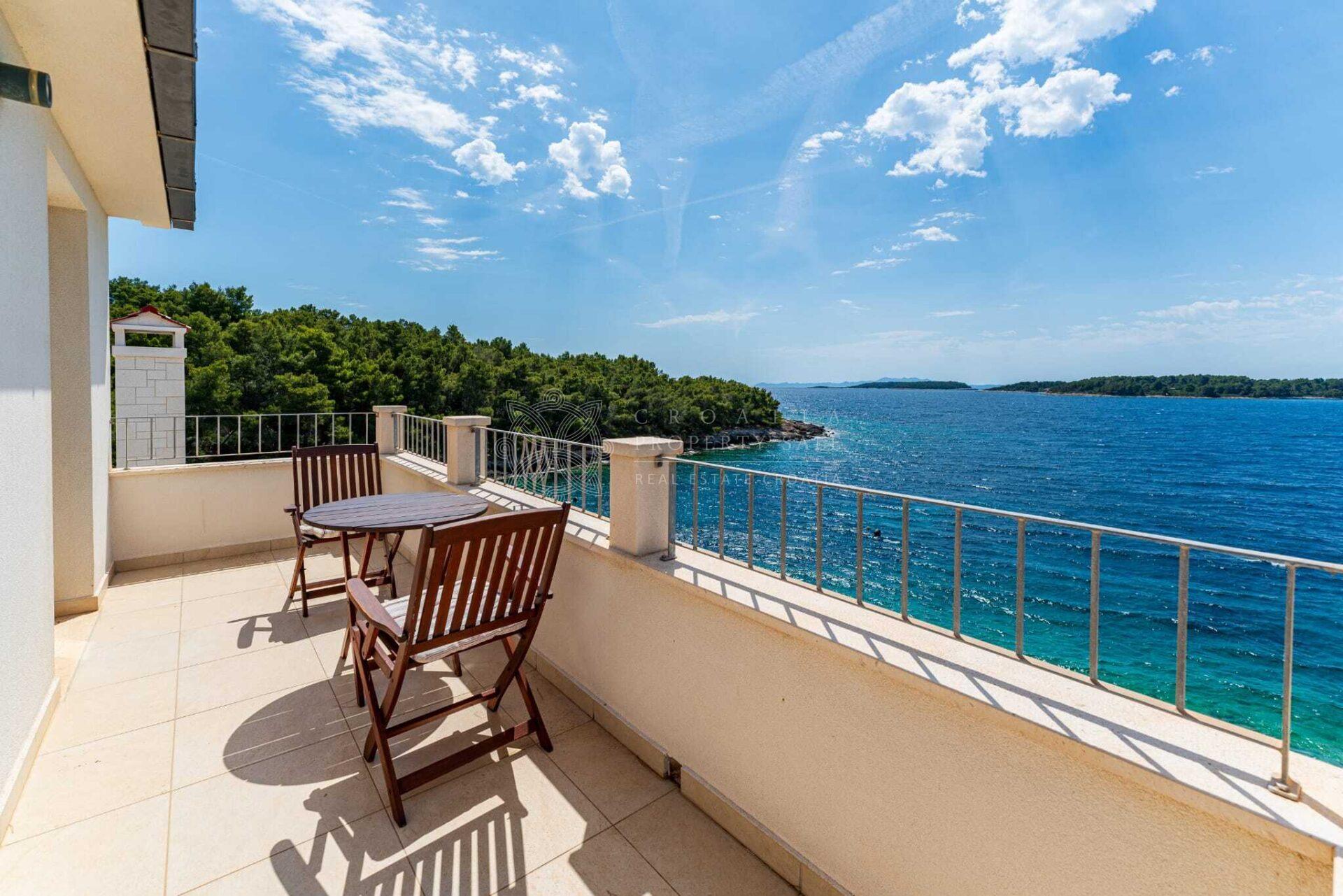 Croatia Korcula island beach villa for sale